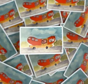 Cathy Stratton Art stickers