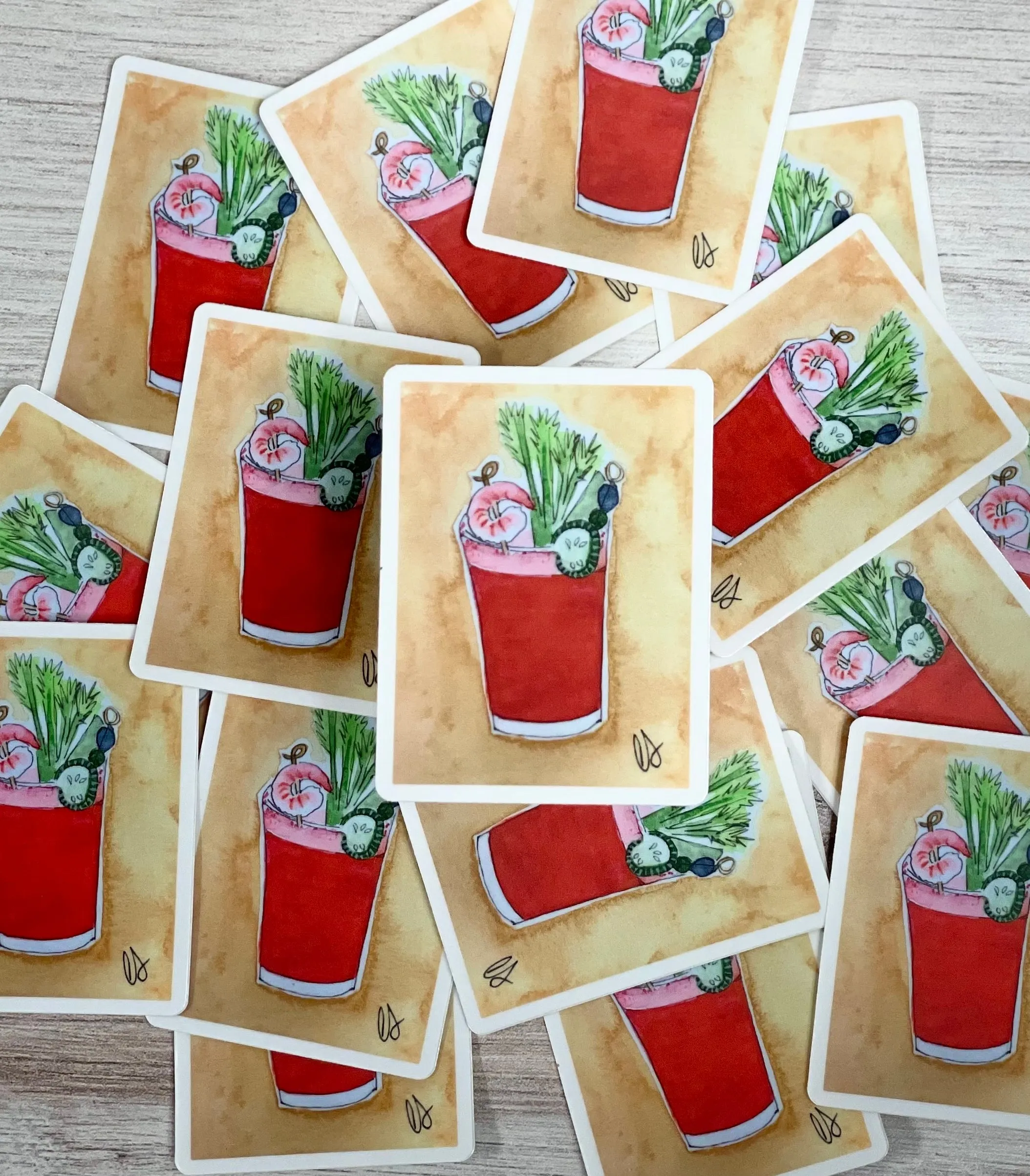 Cathy Stratton Art stickers