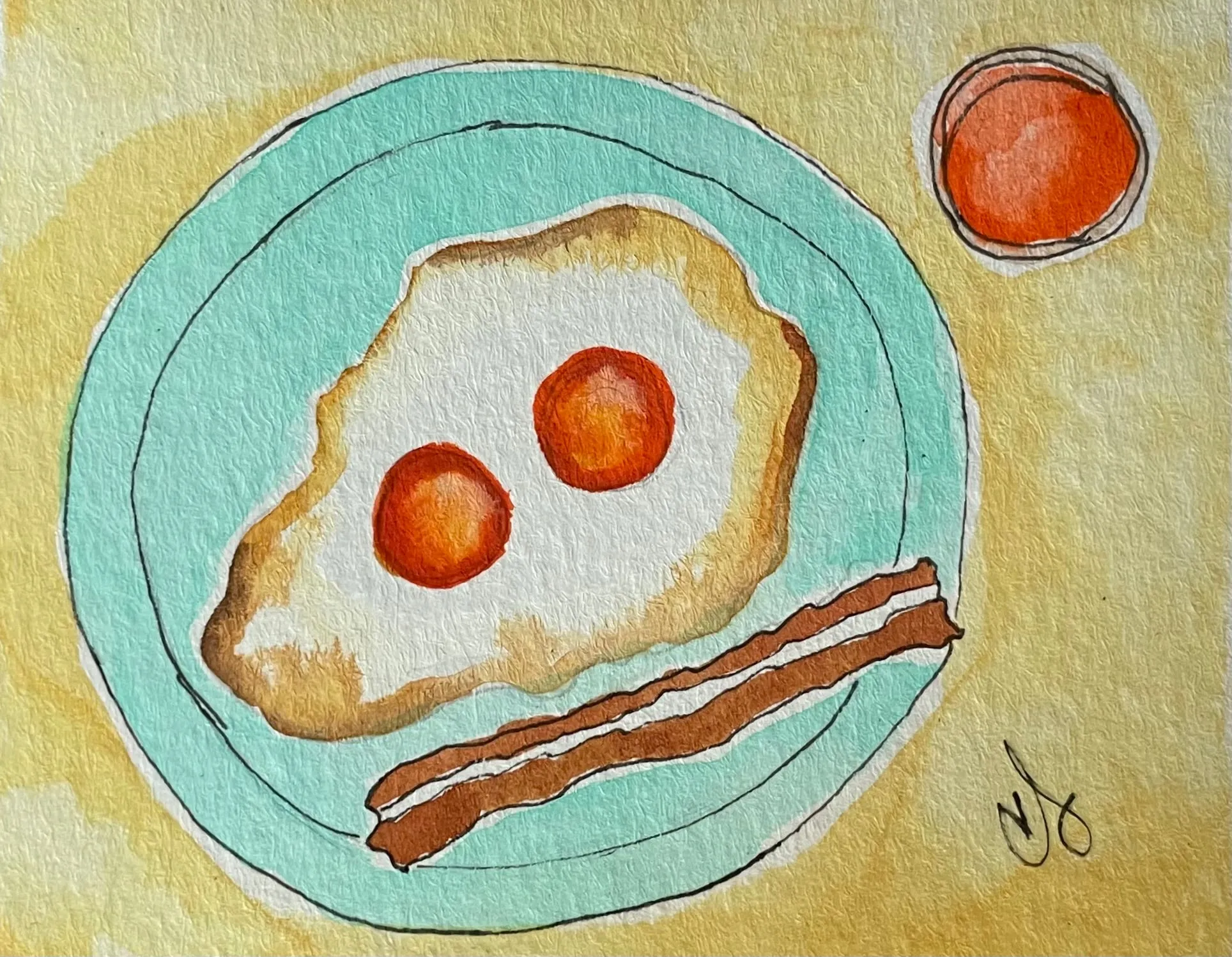 Cathy Stratton Mini Water color prints 3"x4"