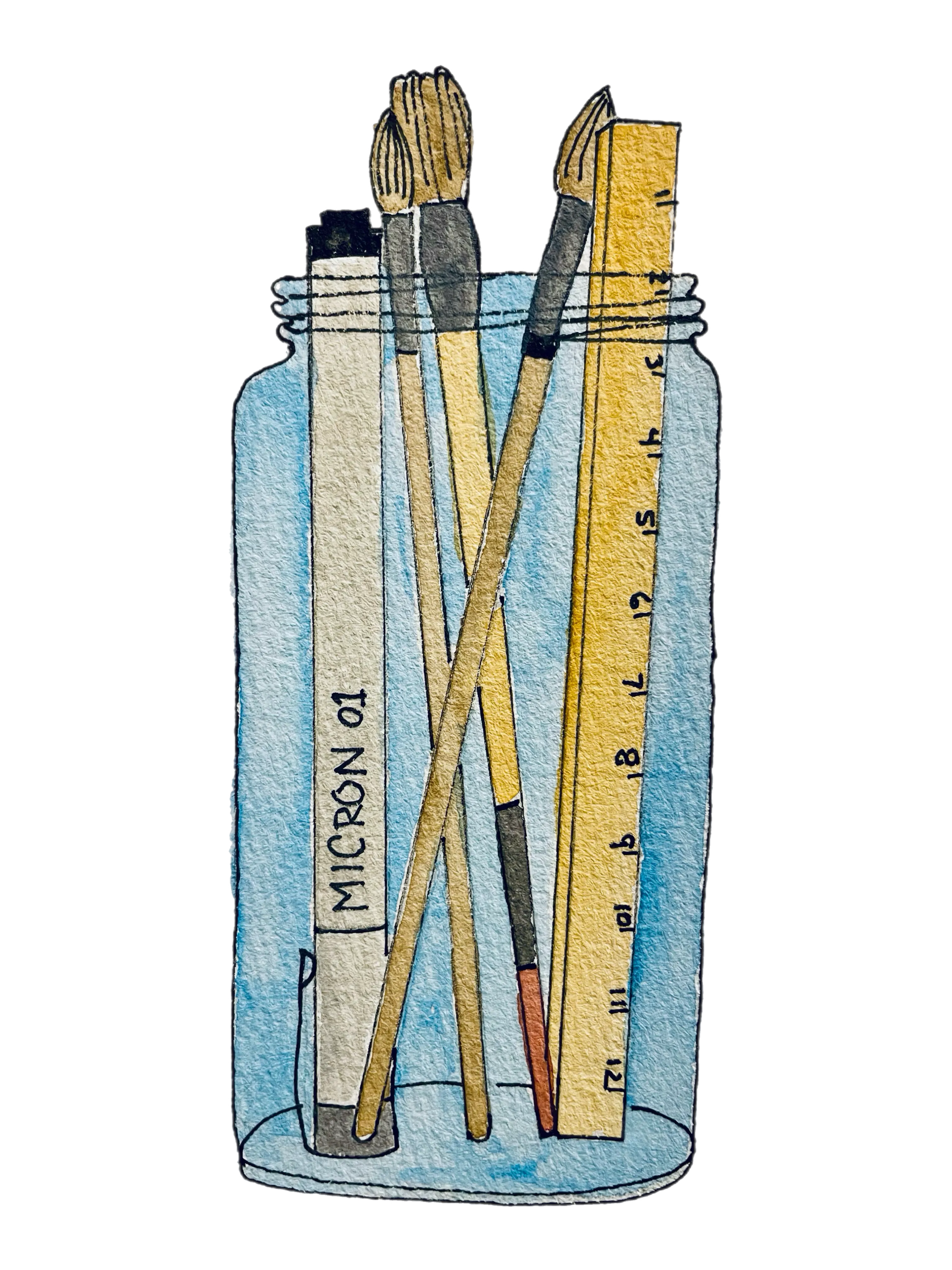 Cathy Stratton Mini Water color prints 3"x4"