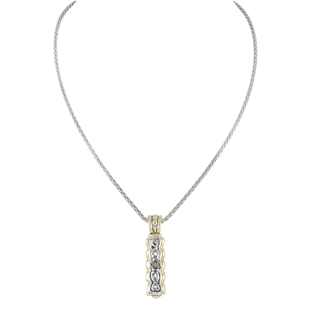 Celebration Petite Pavé Hugs and Kisses Necklace