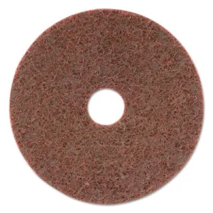 CGW Abrasives Surface Conditioning Disc, Hook & Loop w/ Arbor Hole, 4 1/2 in, 12,000 rpm, Gold, 70029