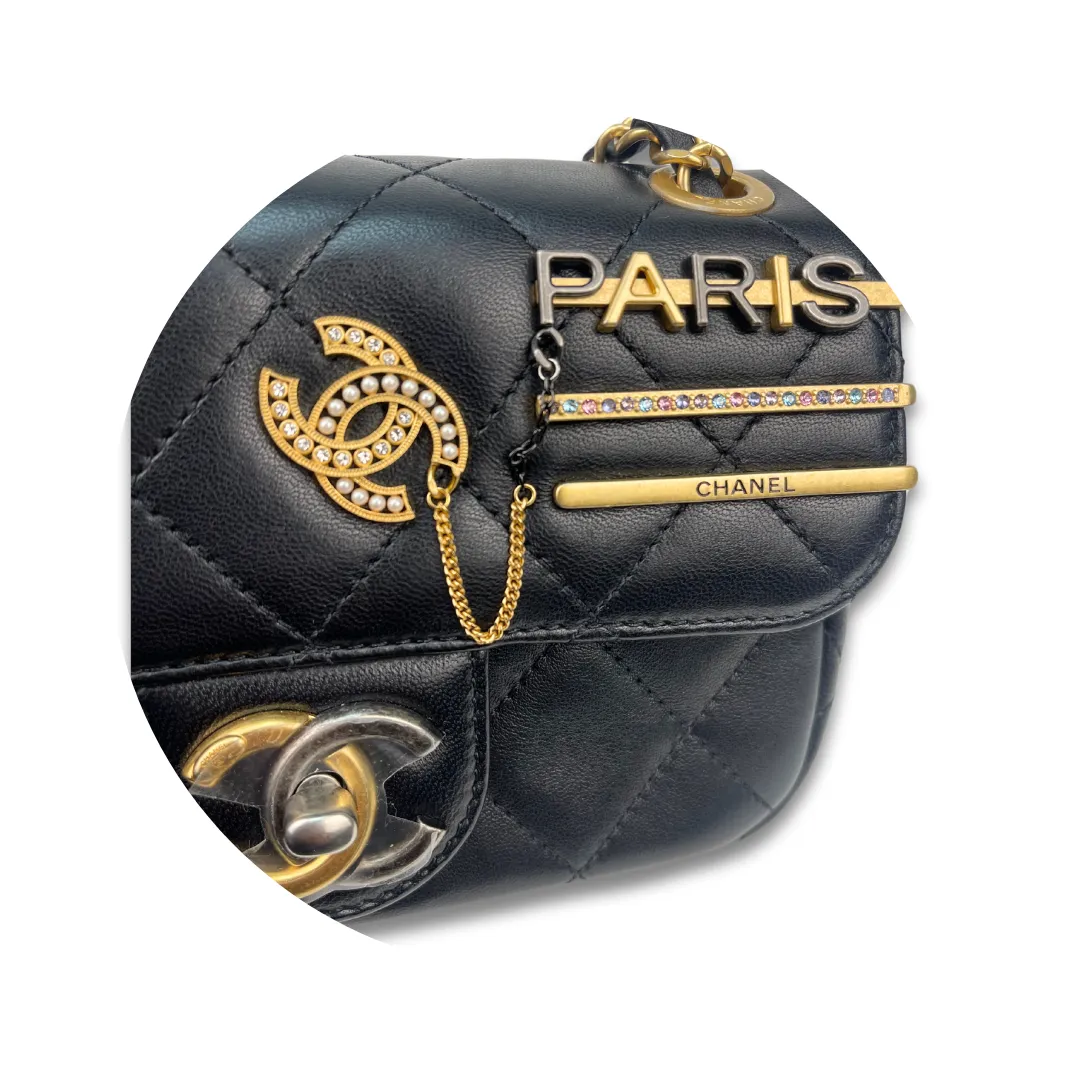 Chanel Mini Coco Clips Flap Bag