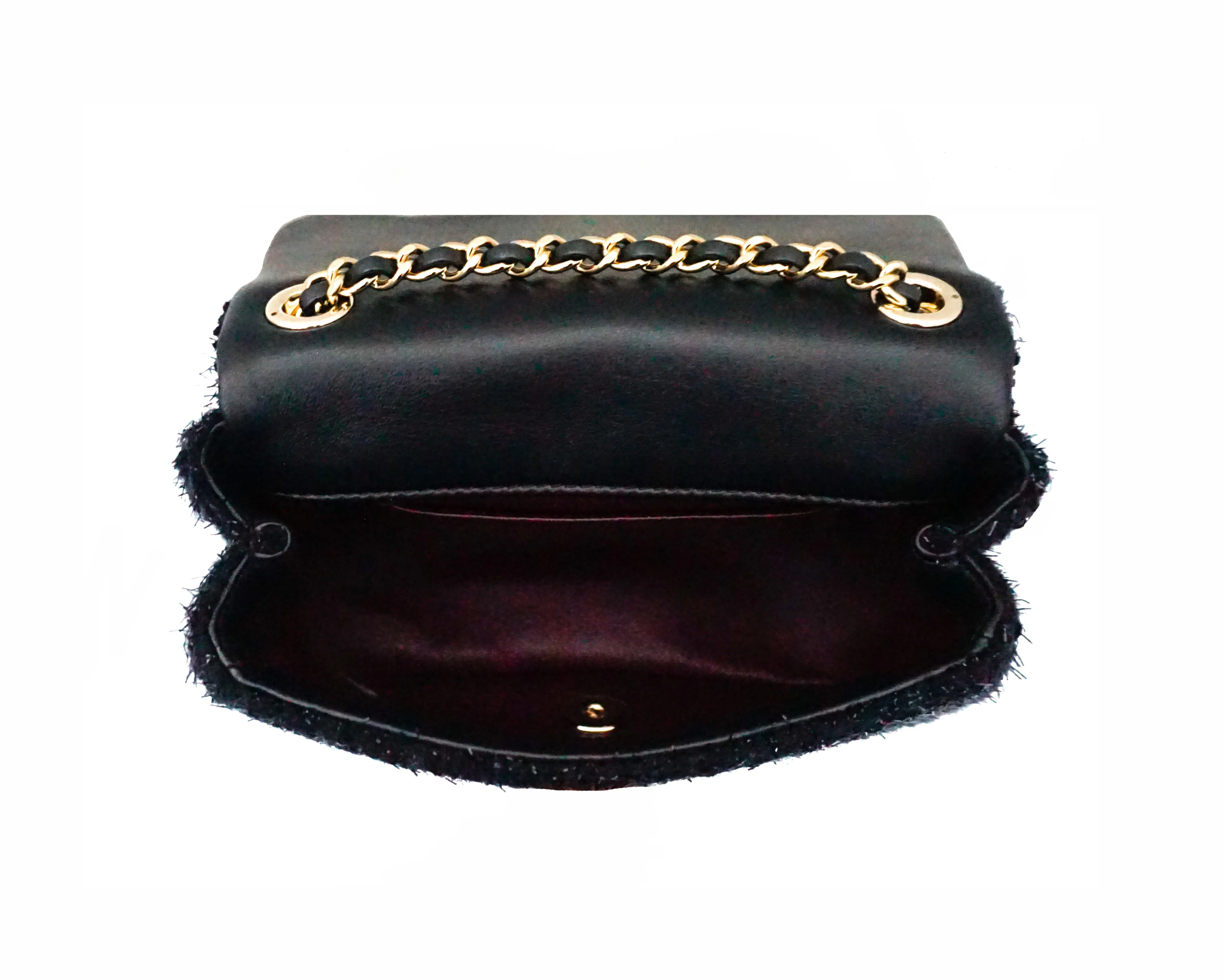 Chanel Rare Tweed Cosmos Pearl Mini Flap Bag