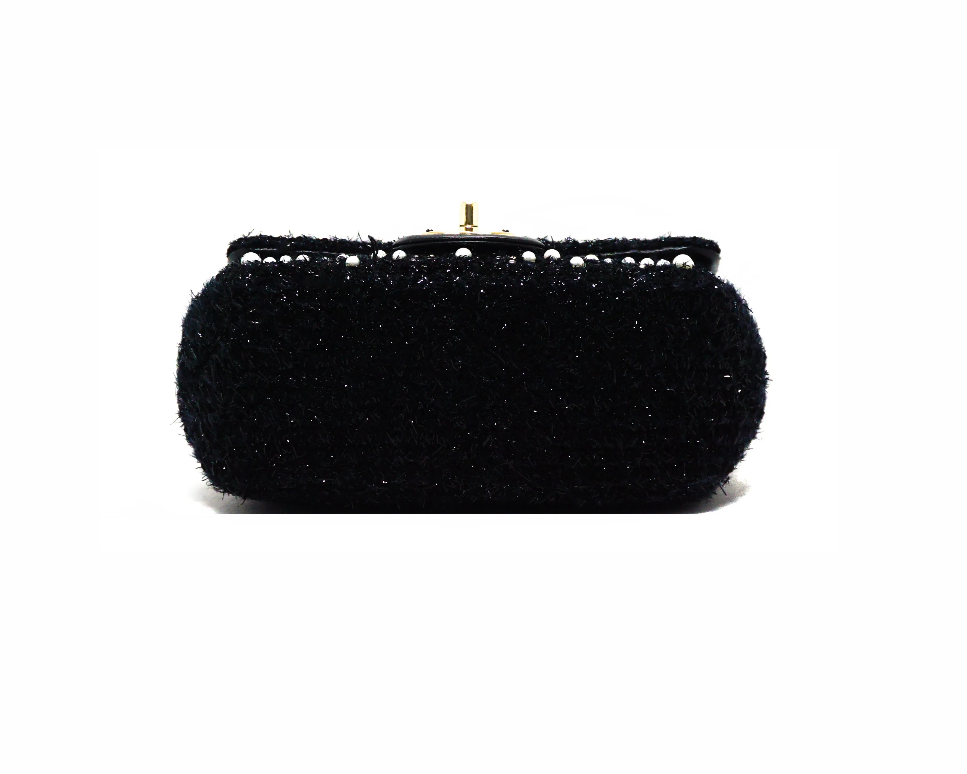 Chanel Rare Tweed Cosmos Pearl Mini Flap Bag