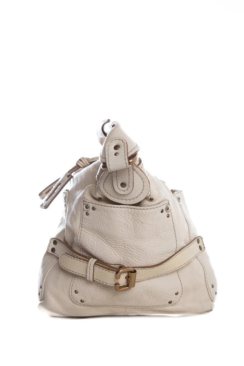Chloé Cream Paddington Hobo Bag DS