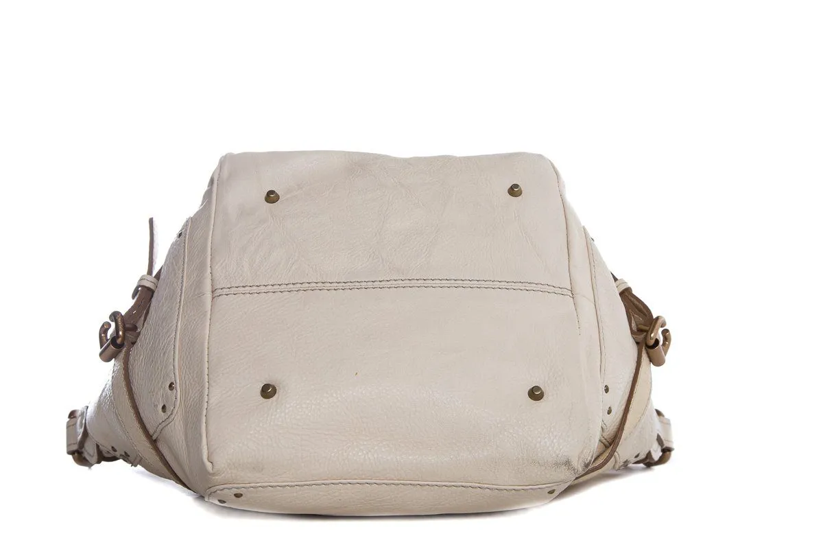 Chloé Cream Paddington Hobo Bag DS