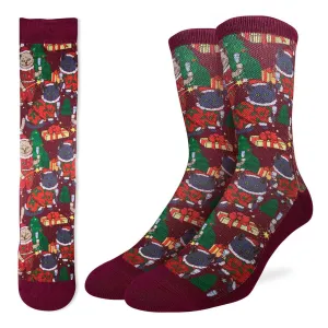Christmas Cat Socks