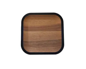 Chroma Small Bite Plate with Black Trim