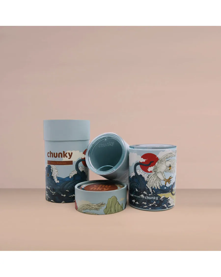 Chunky Coffee Cup - Blue Wave