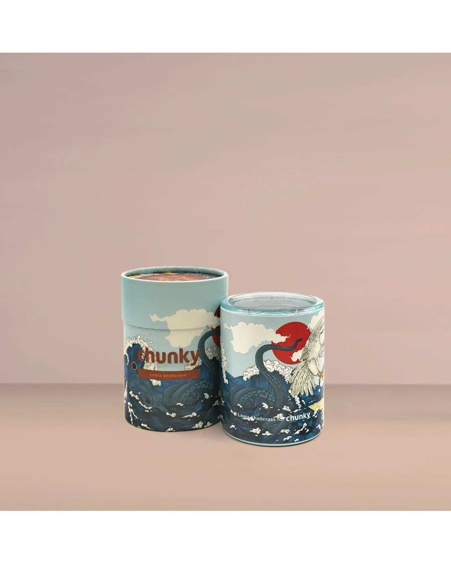 Chunky Coffee Cup - Blue Wave