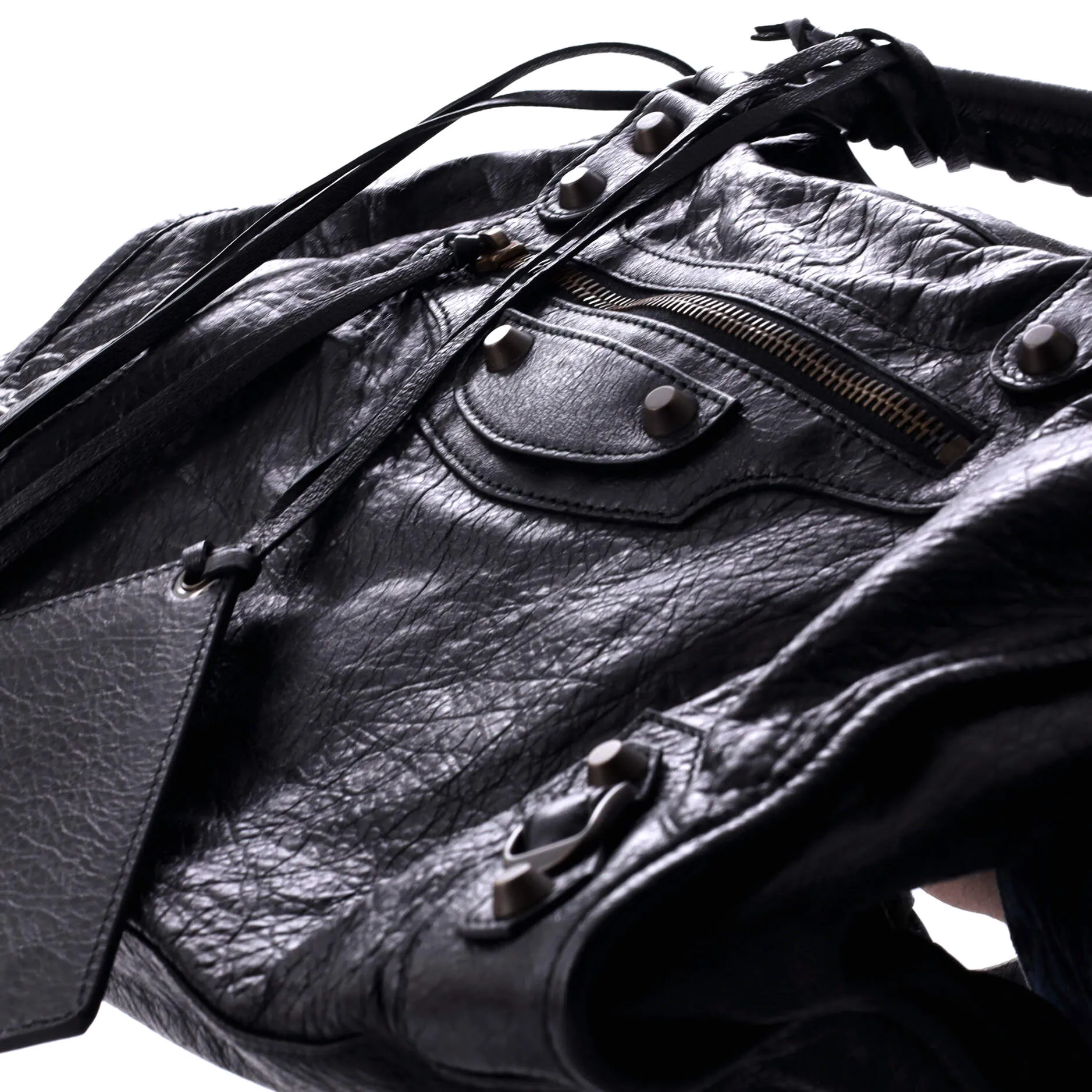 City Classic Studs Bag Leather Medium