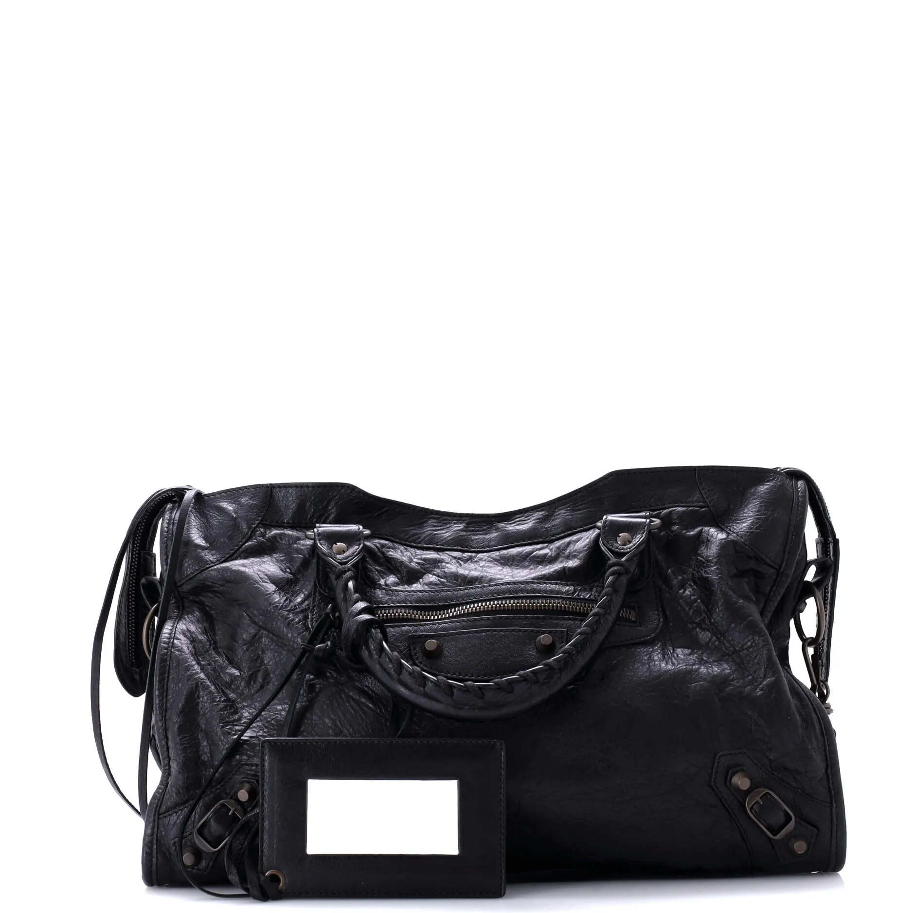 City Classic Studs Bag Leather Medium