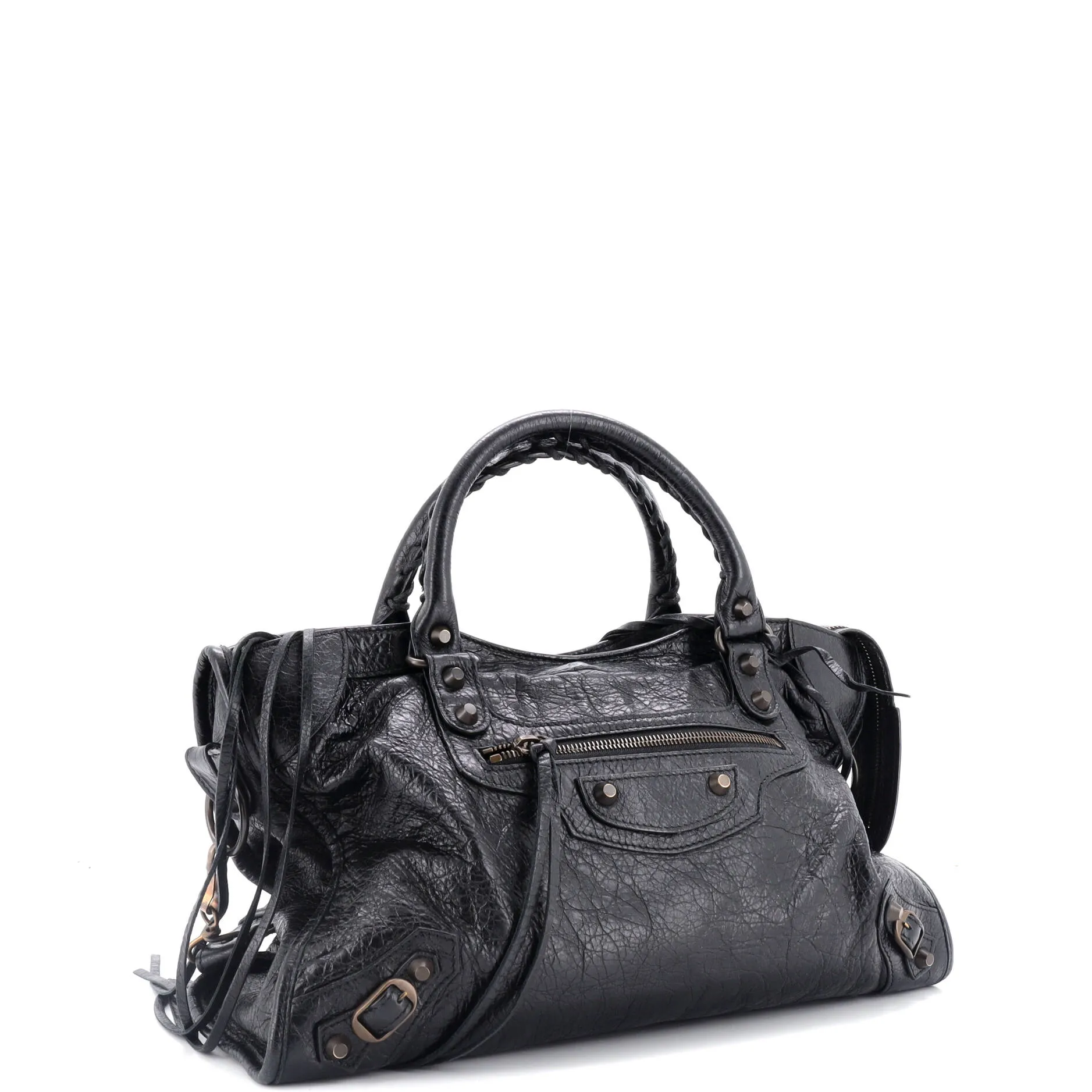 City Classic Studs Bag Leather Medium