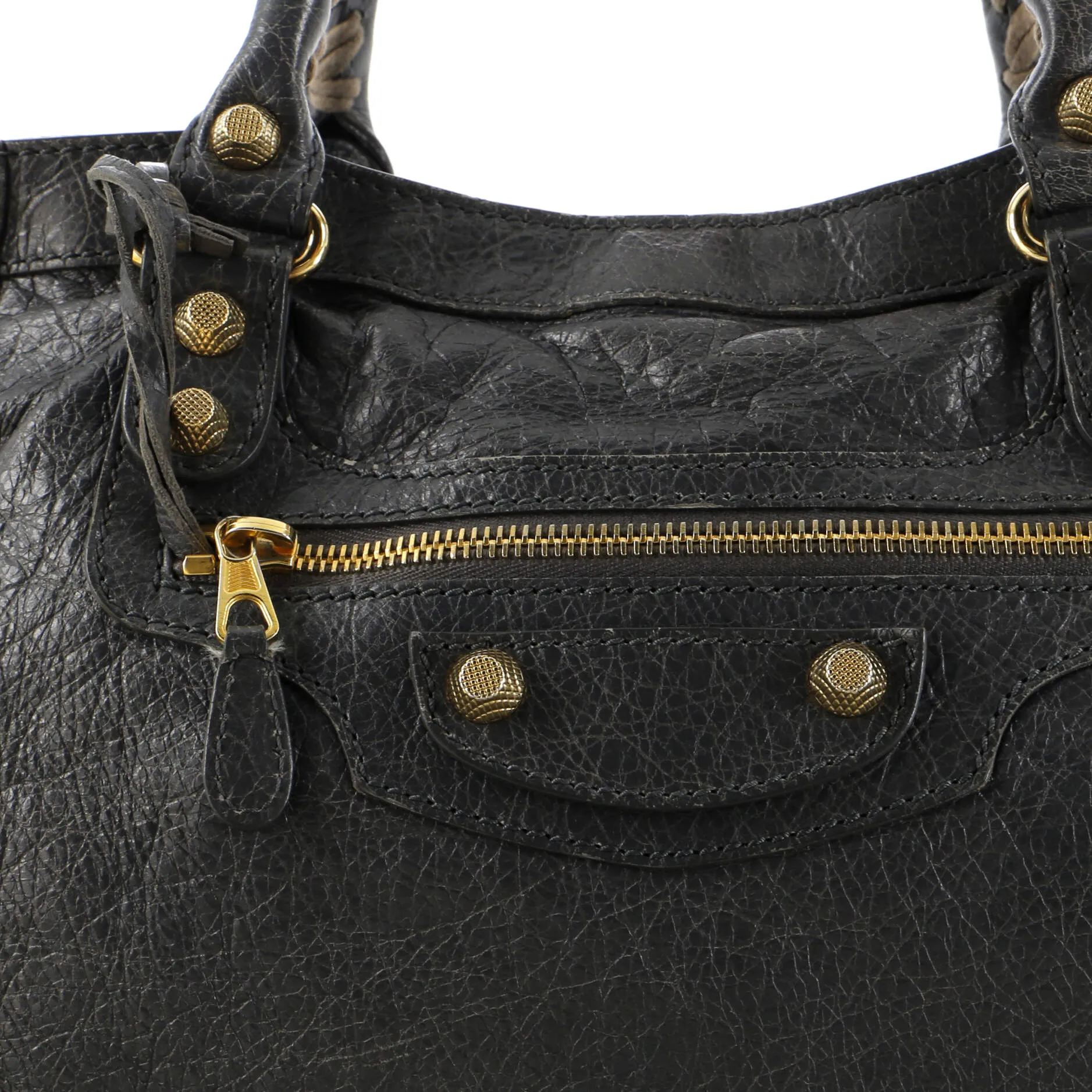 City Classic Studs Bag Leather Medium