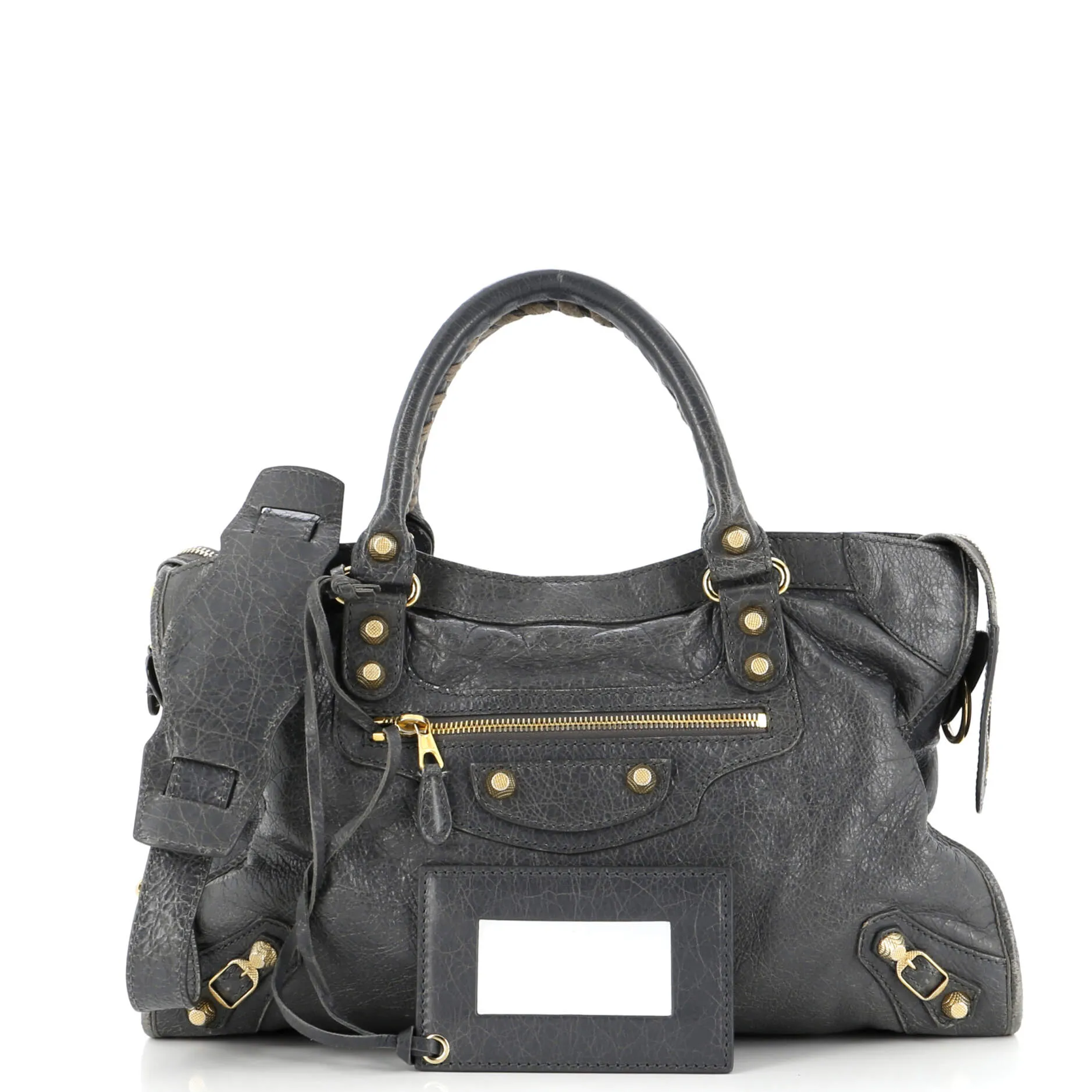 City Classic Studs Bag Leather Medium