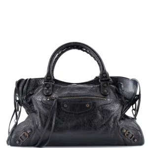 City Classic Studs Bag Leather Medium