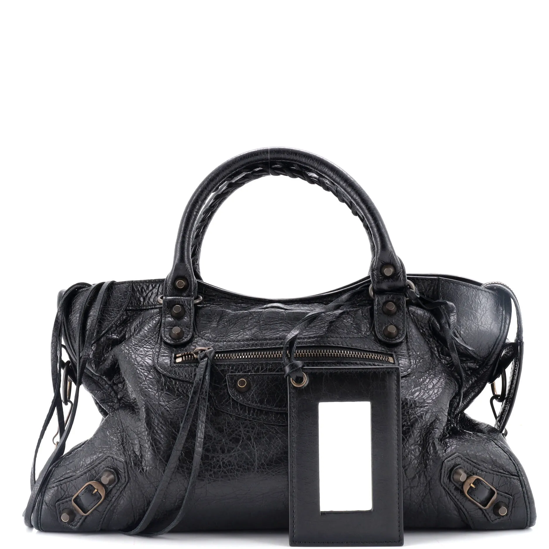 City Classic Studs Bag Leather Medium