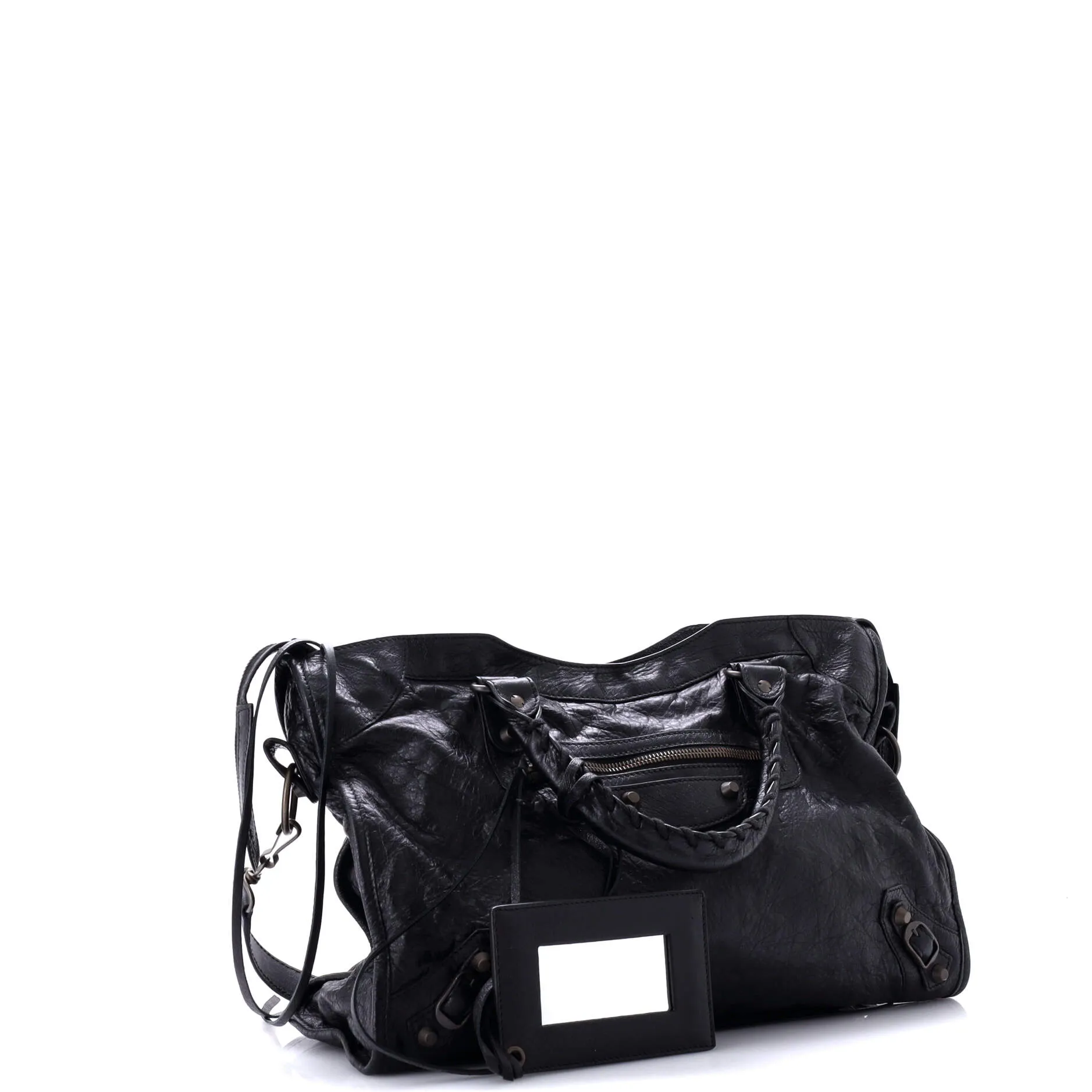 City Classic Studs Bag Leather Medium