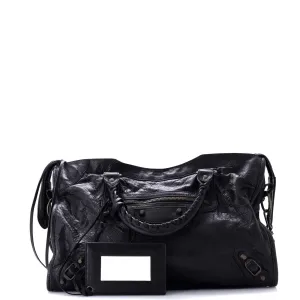City Classic Studs Bag Leather Medium
