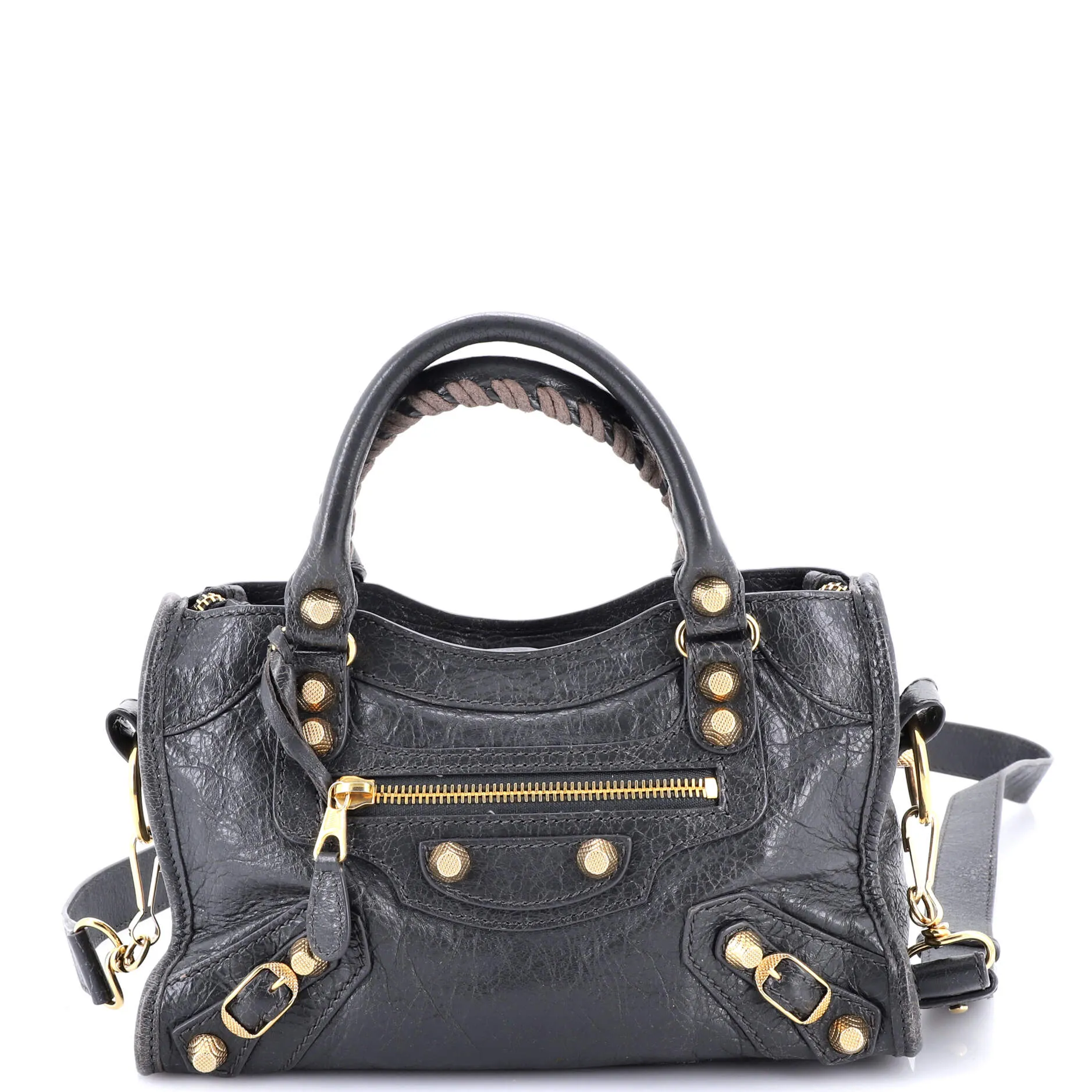 City Classic Studs Bag Leather Mini