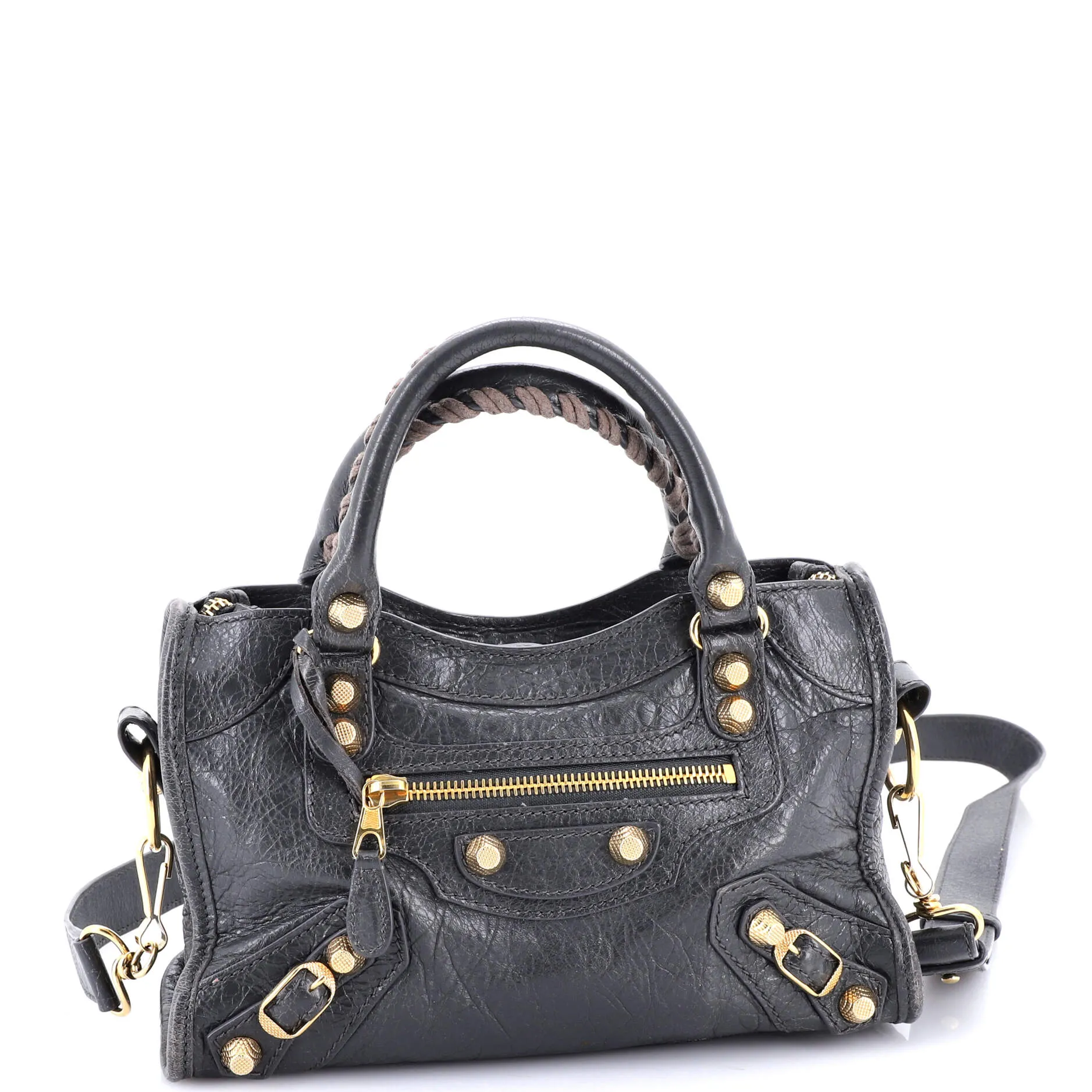 City Classic Studs Bag Leather Mini