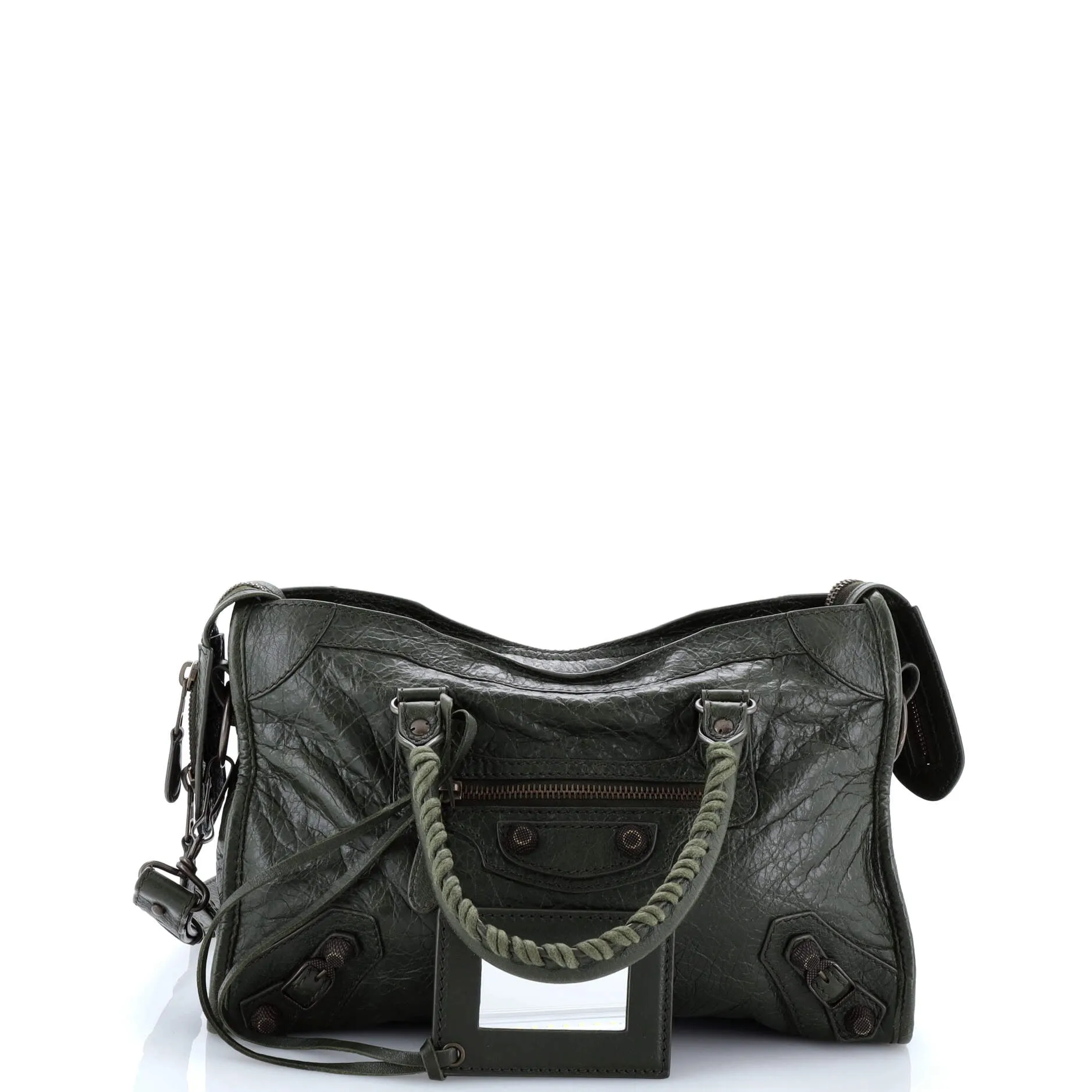 City Classic Studs Bag Leather Small
