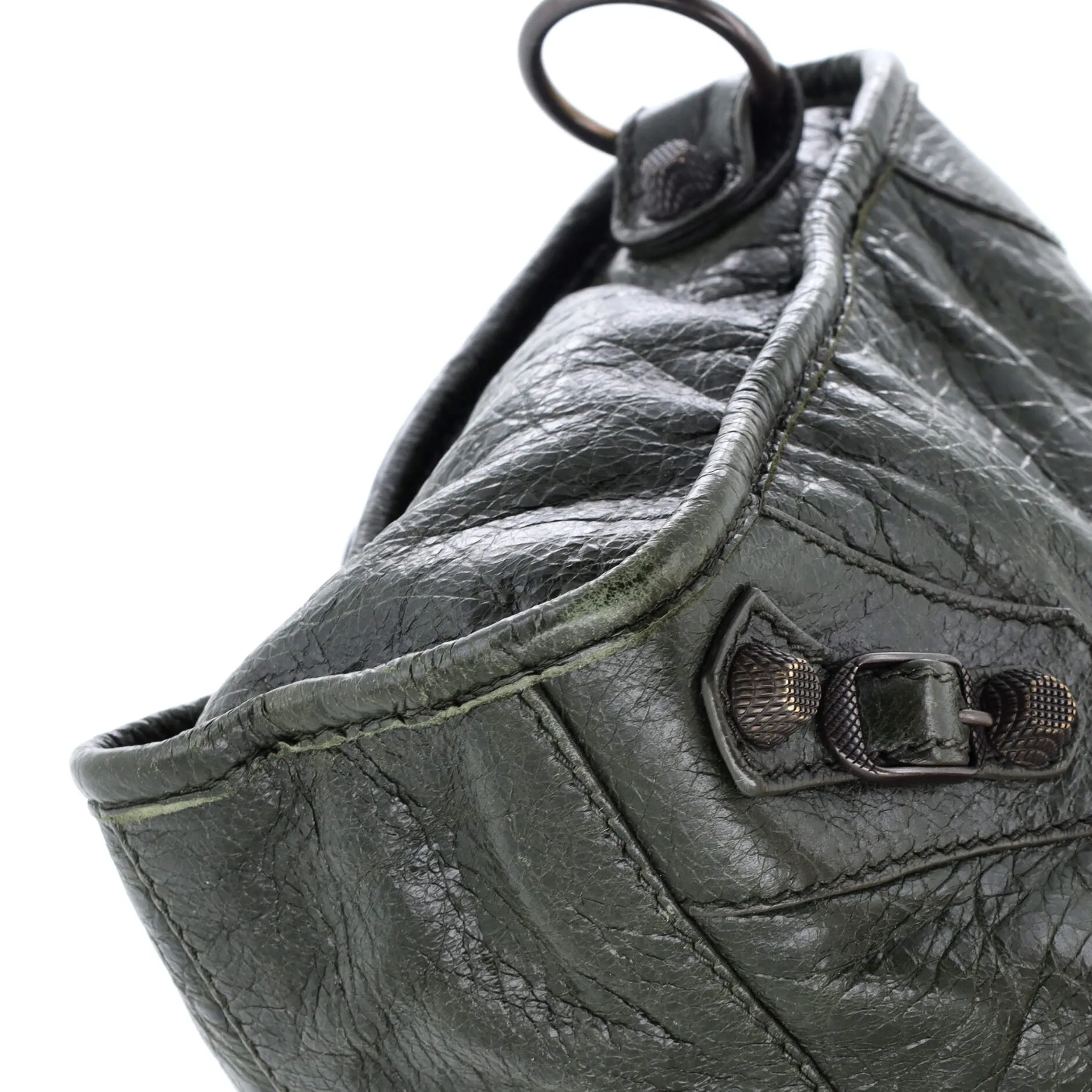 City Classic Studs Bag Leather Small