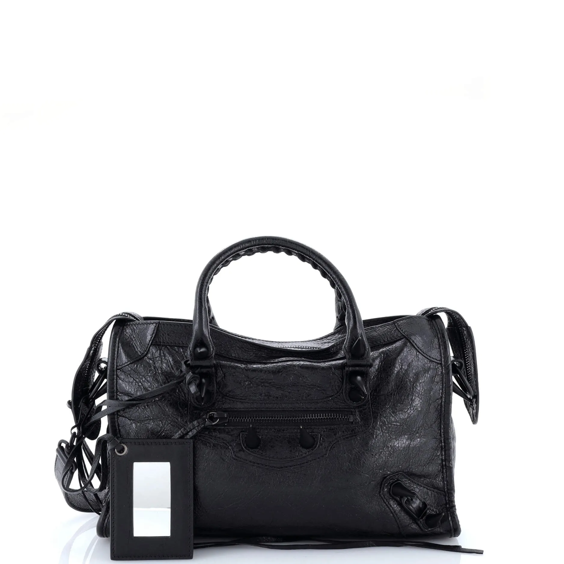 City Classic Studs Bag Leather Small