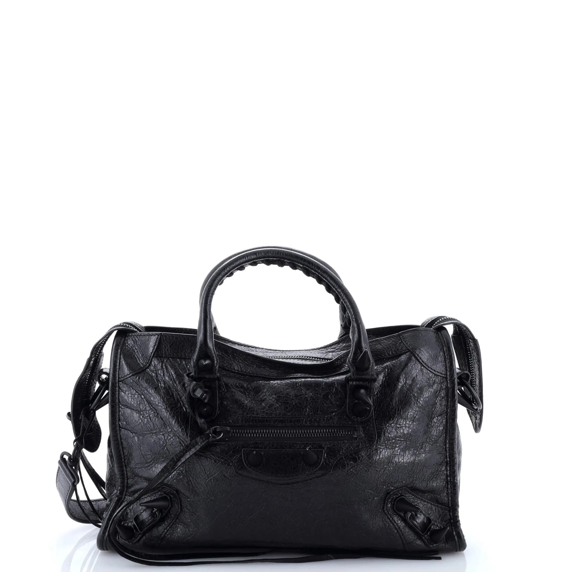 City Classic Studs Bag Leather Small