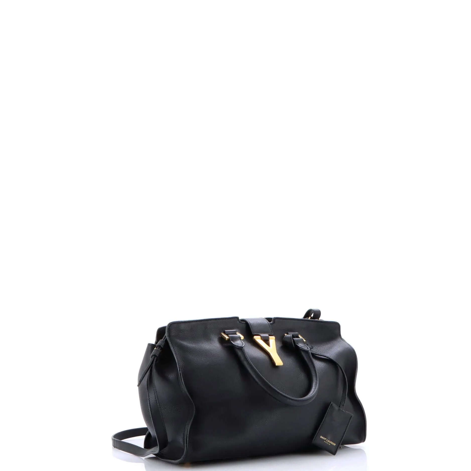 Classic Y Cabas Leather Small