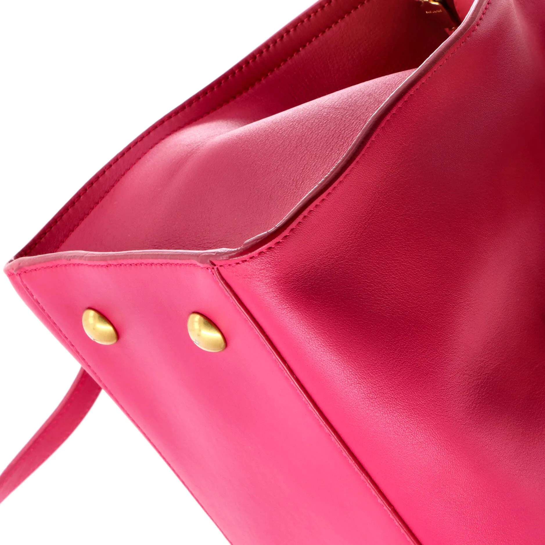 Classic Y Cabas Leather Small