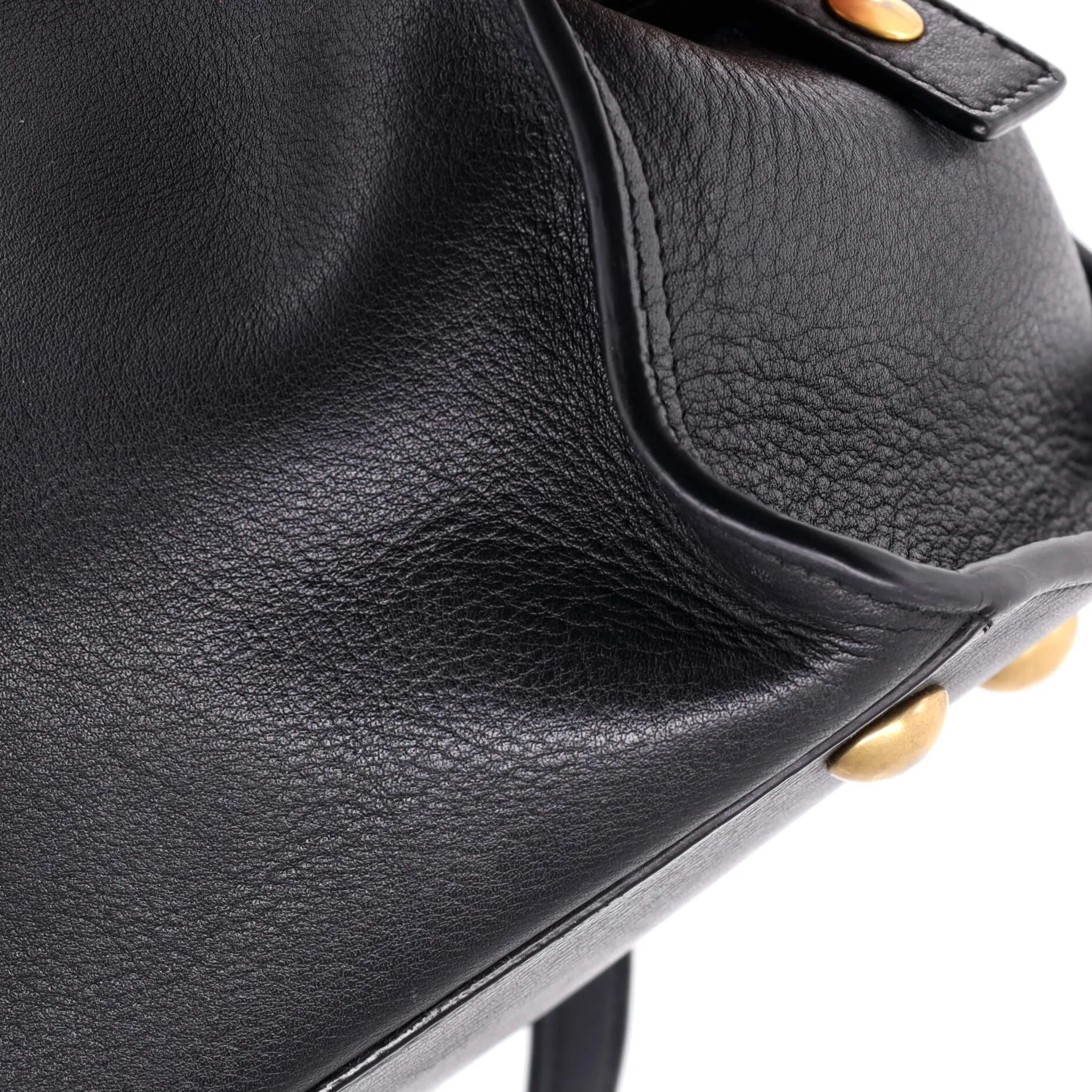 Classic Y Cabas Leather Small