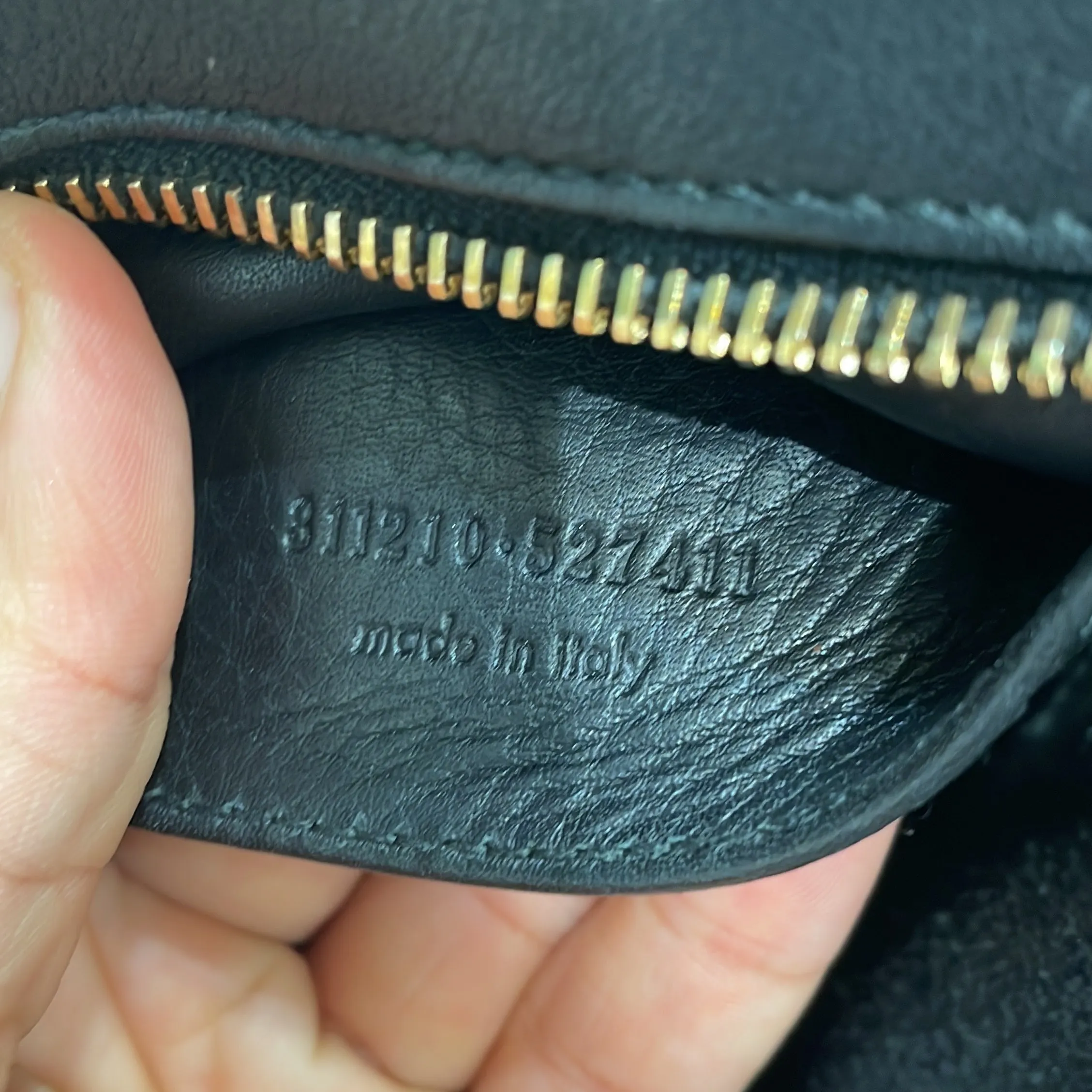 Classic Y Cabas Leather Small