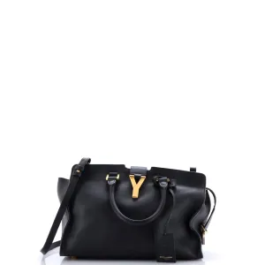 Classic Y Cabas Leather Small