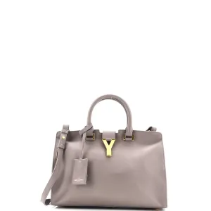 Classic Y Cabas Leather Small