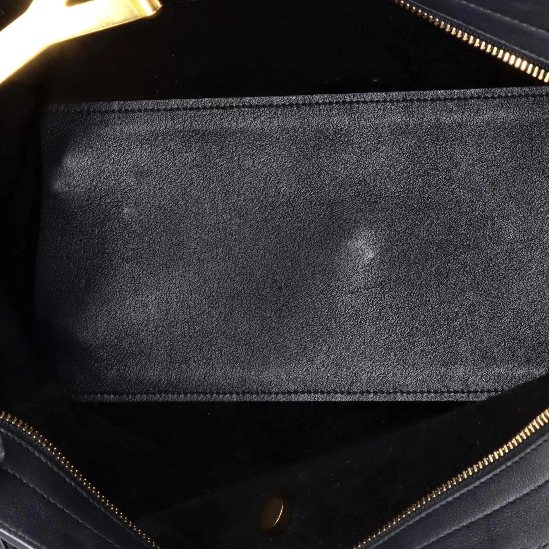 Classic Y Cabas Leather Small