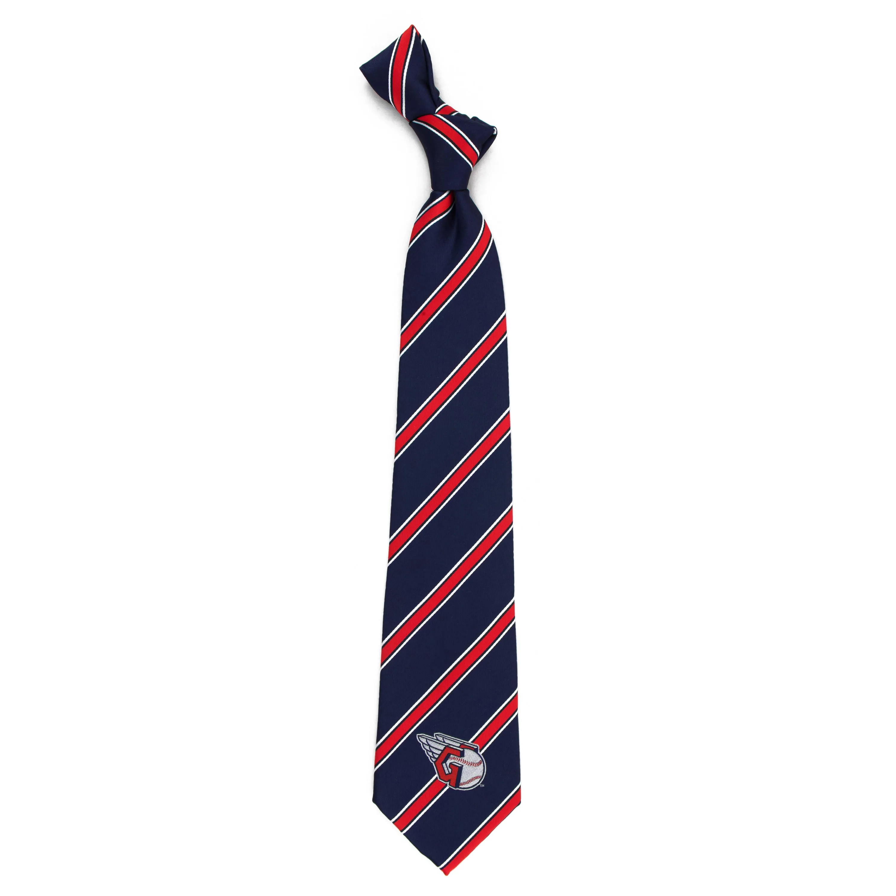Cleveland Guardians Tie Woven Poly 1
