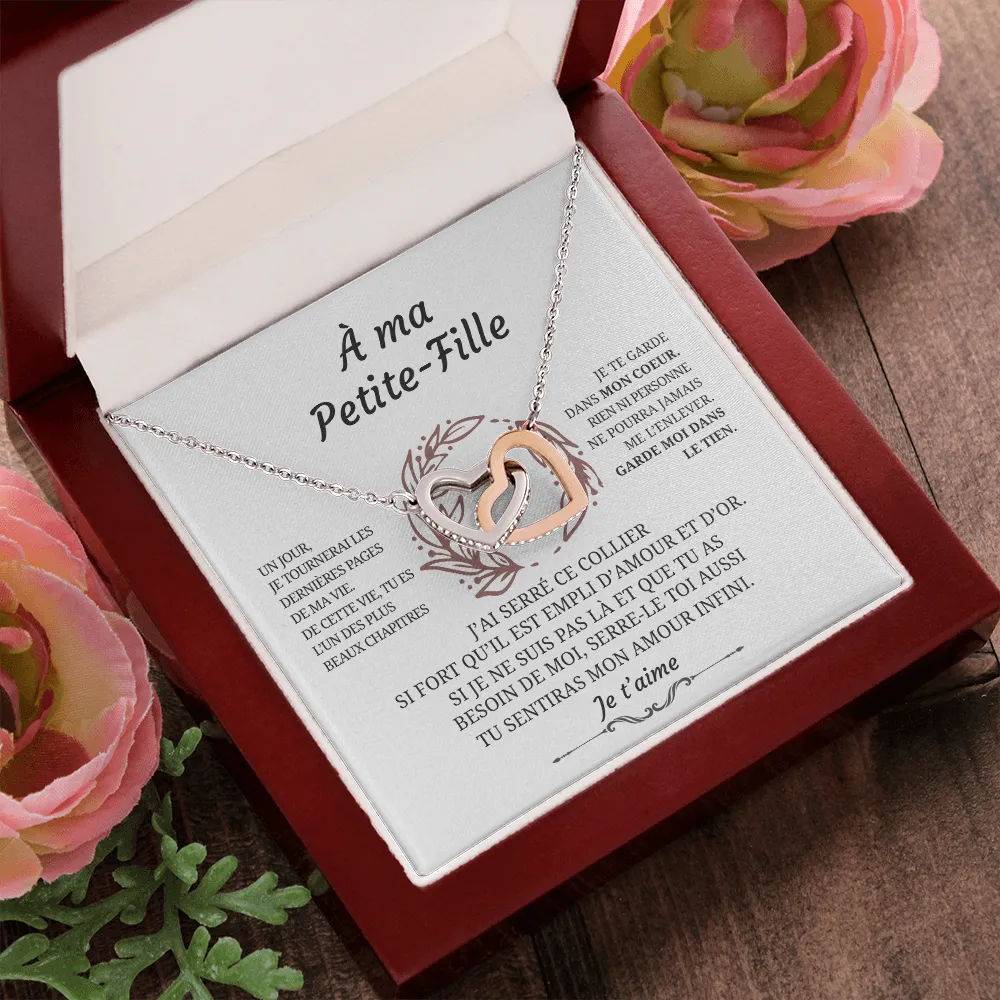 Collier pendentif Cœurs entrelacés - Cadeau pour sa petite fille - Bijouterie
