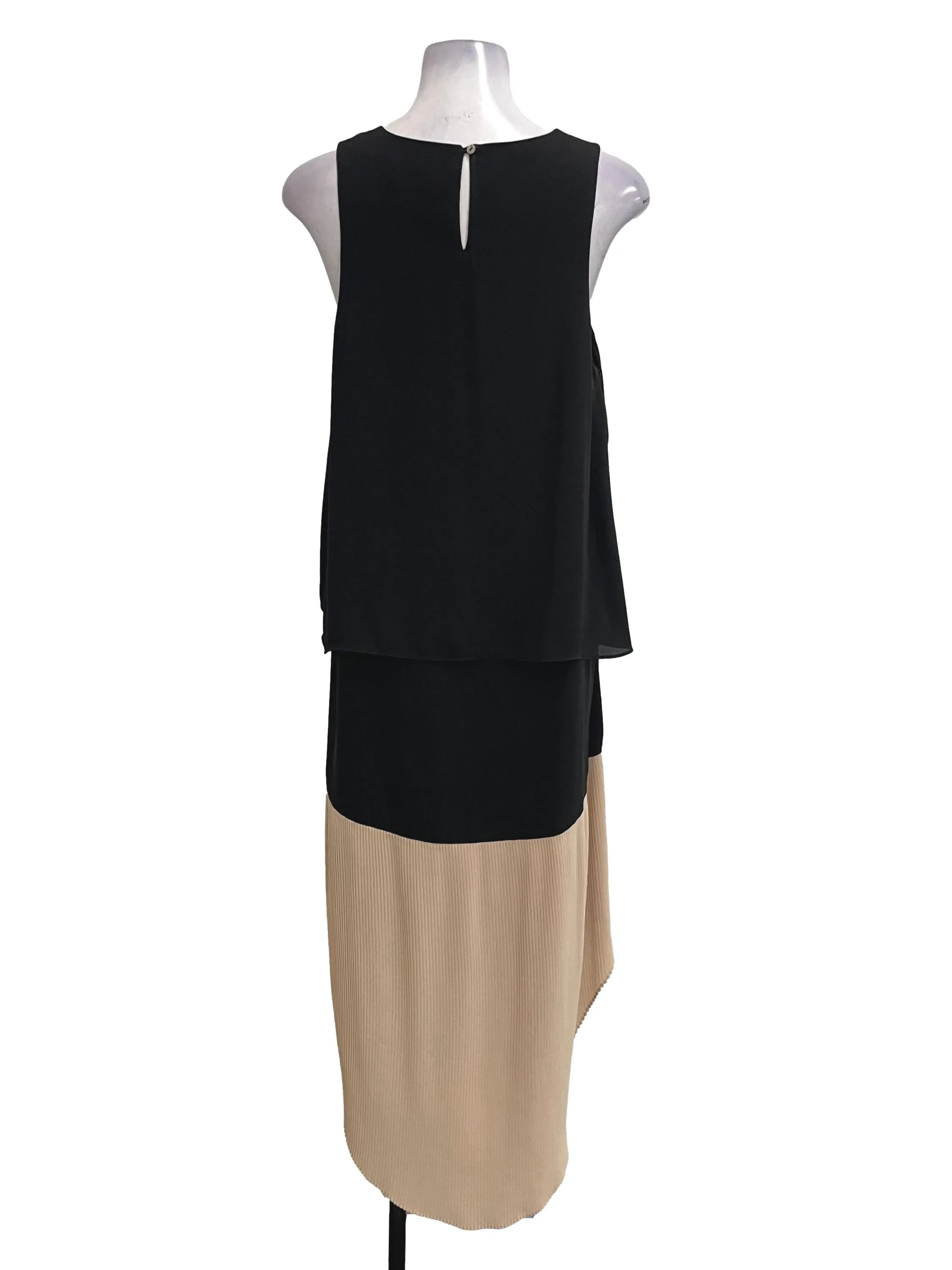 Colourblock Assymmetrical Dress