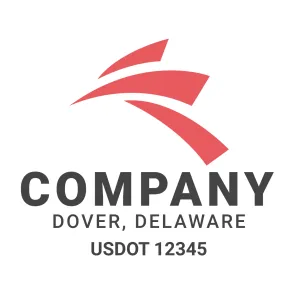 Company Name Truck Door Decal (USDOT), 2 Pack