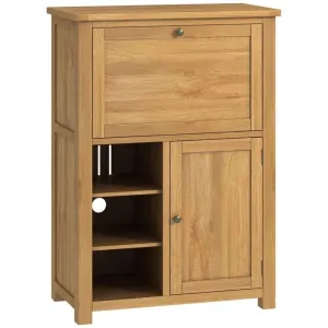 Cottage Low Office Bureau Oak