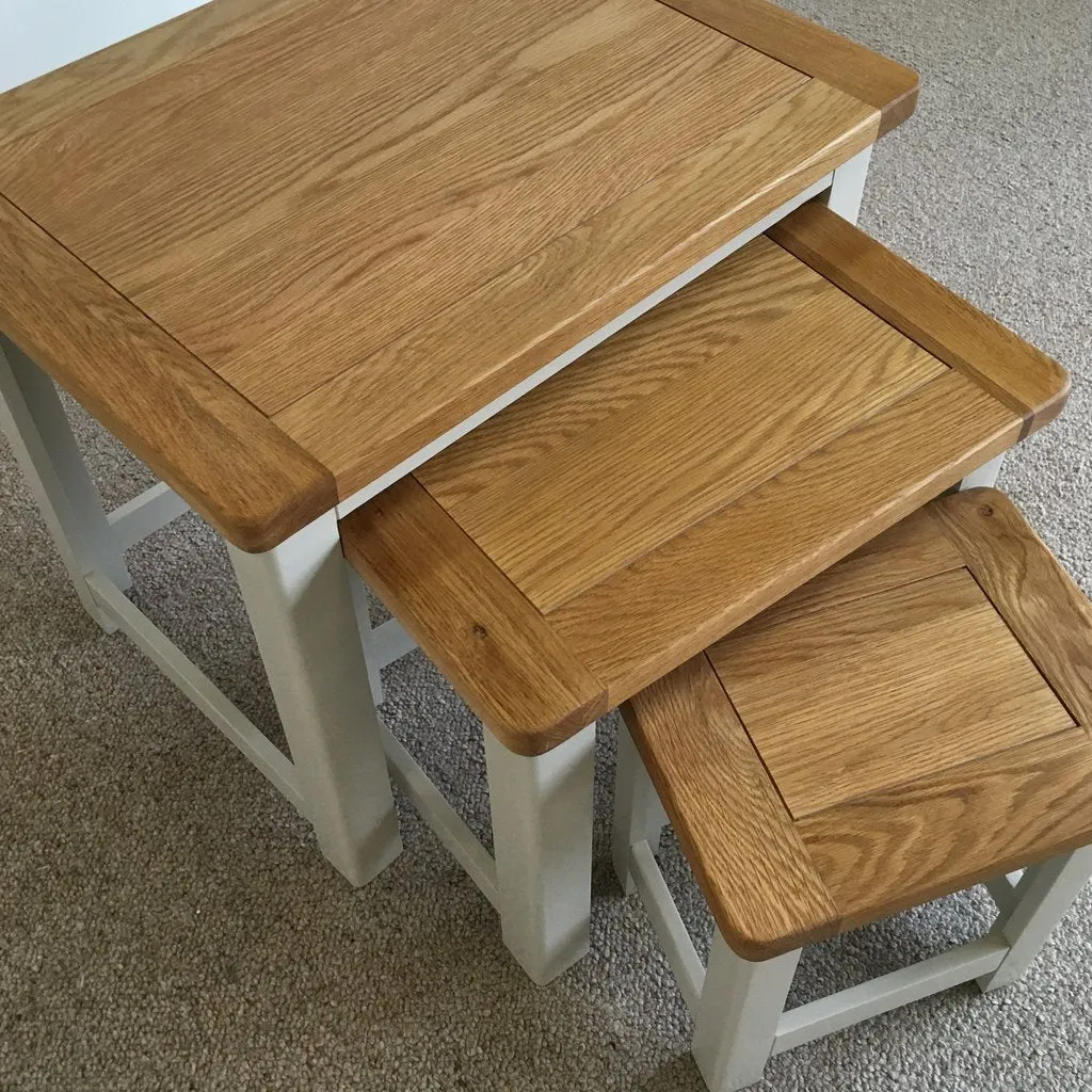 Cottage Nest Of Tables Stone
