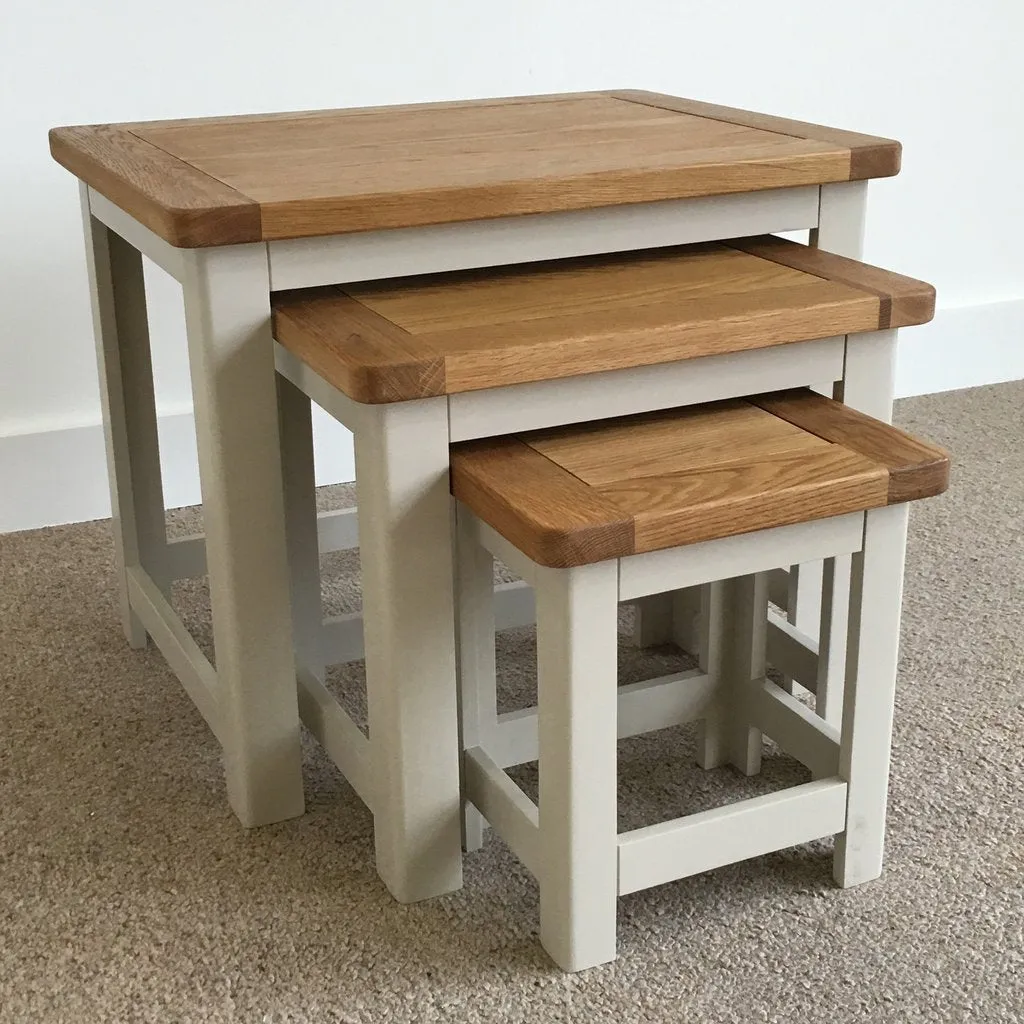 Cottage Nest Of Tables Stone
