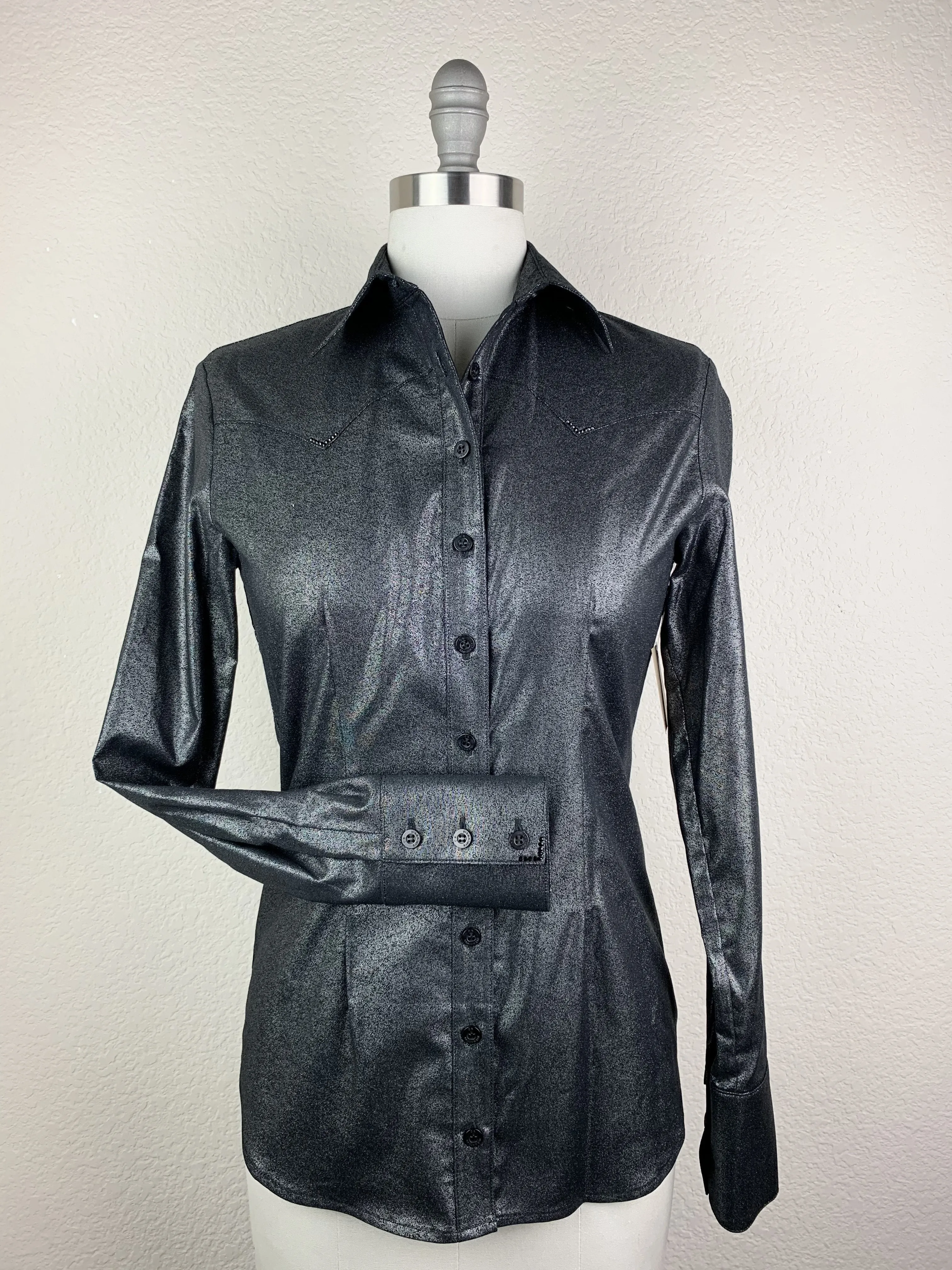 CR Western Pro Shimmy Shimmy Black- FINAL SALE