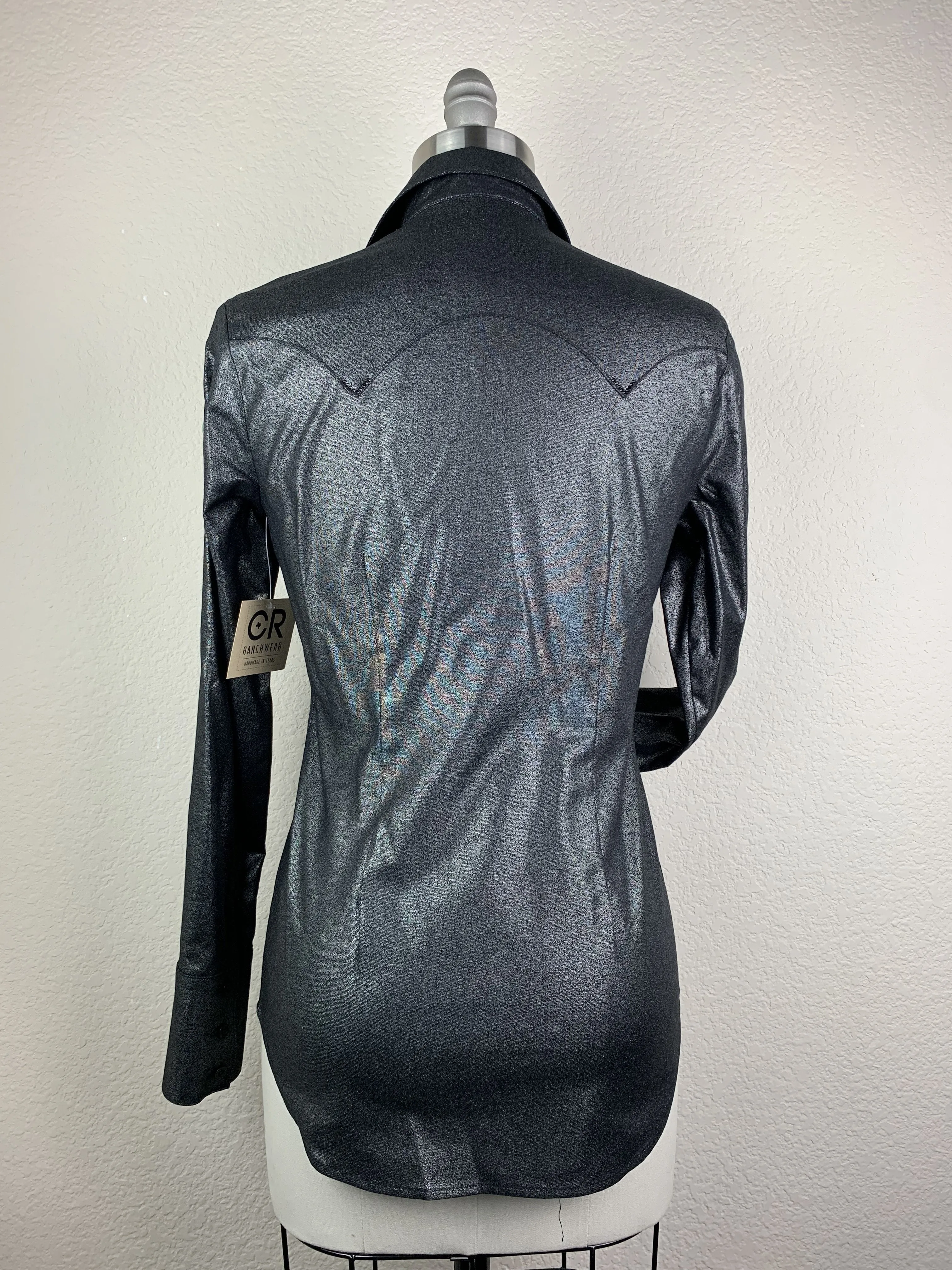 CR Western Pro Shimmy Shimmy Black- FINAL SALE