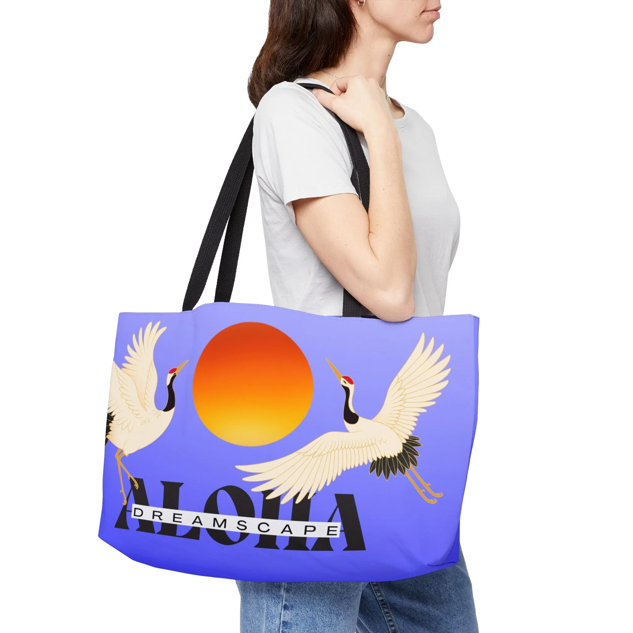 Cranes-Weekender Tote Bag