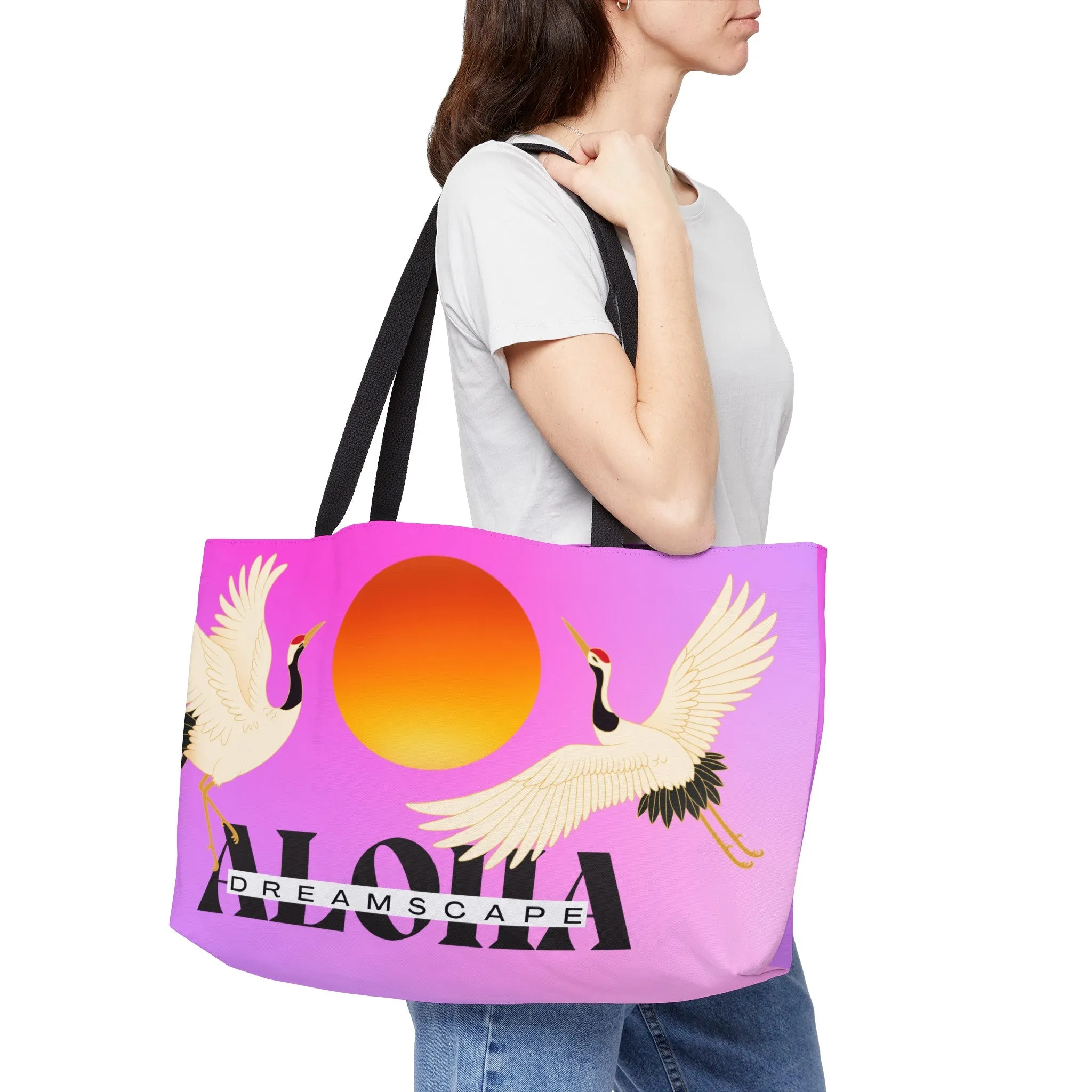 Cranes-Weekender Tote Bag