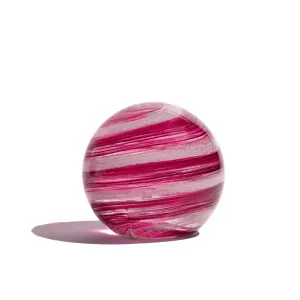 Cremation Glass Art Keepsake Paperweight Orb | Love