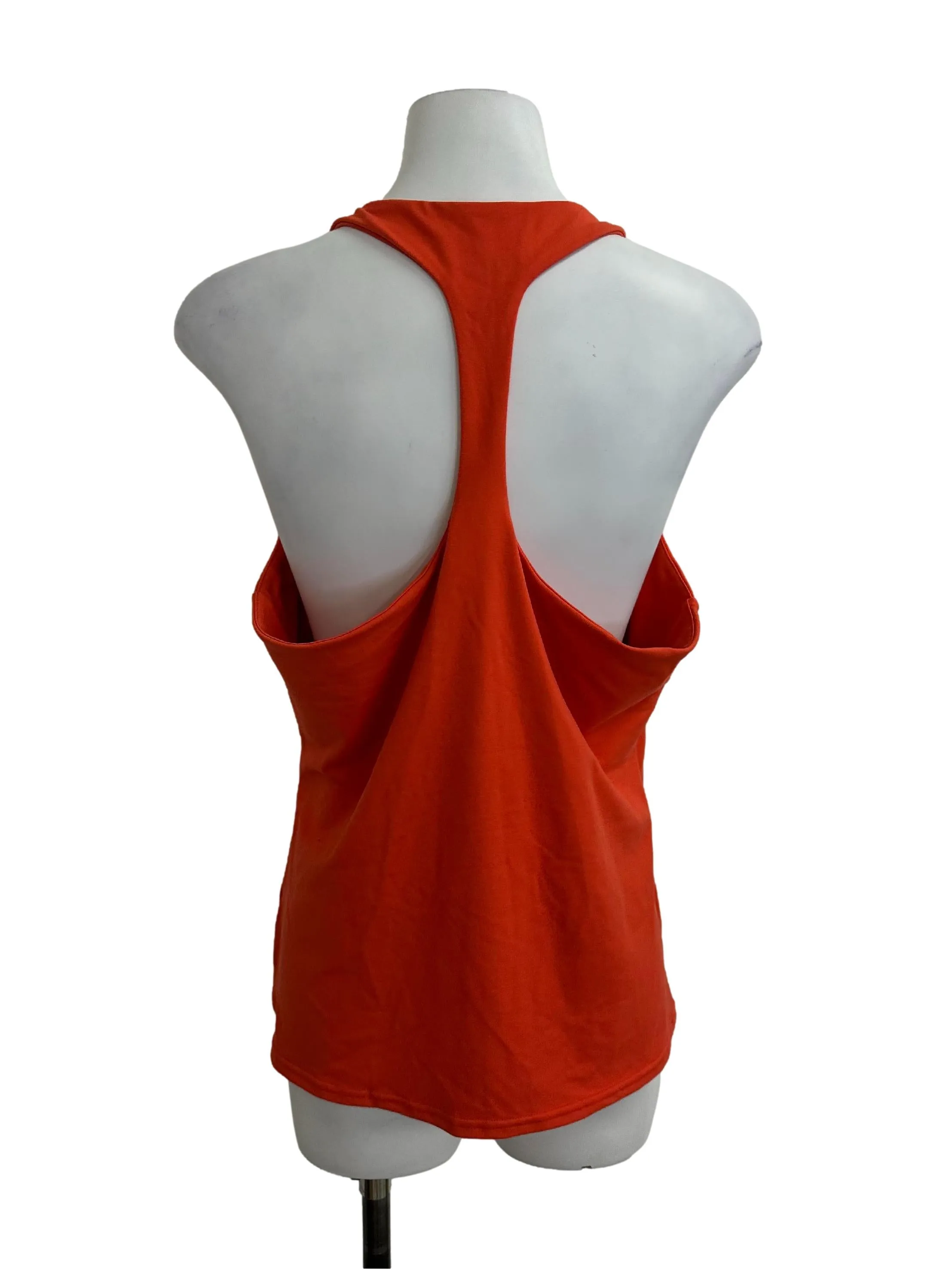 Crimson Orange Racerback Top OSN